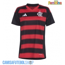 Camisa de time de futebol Flamengo Replicas 1º Equipamento Feminina 2025-26 Manga Curta